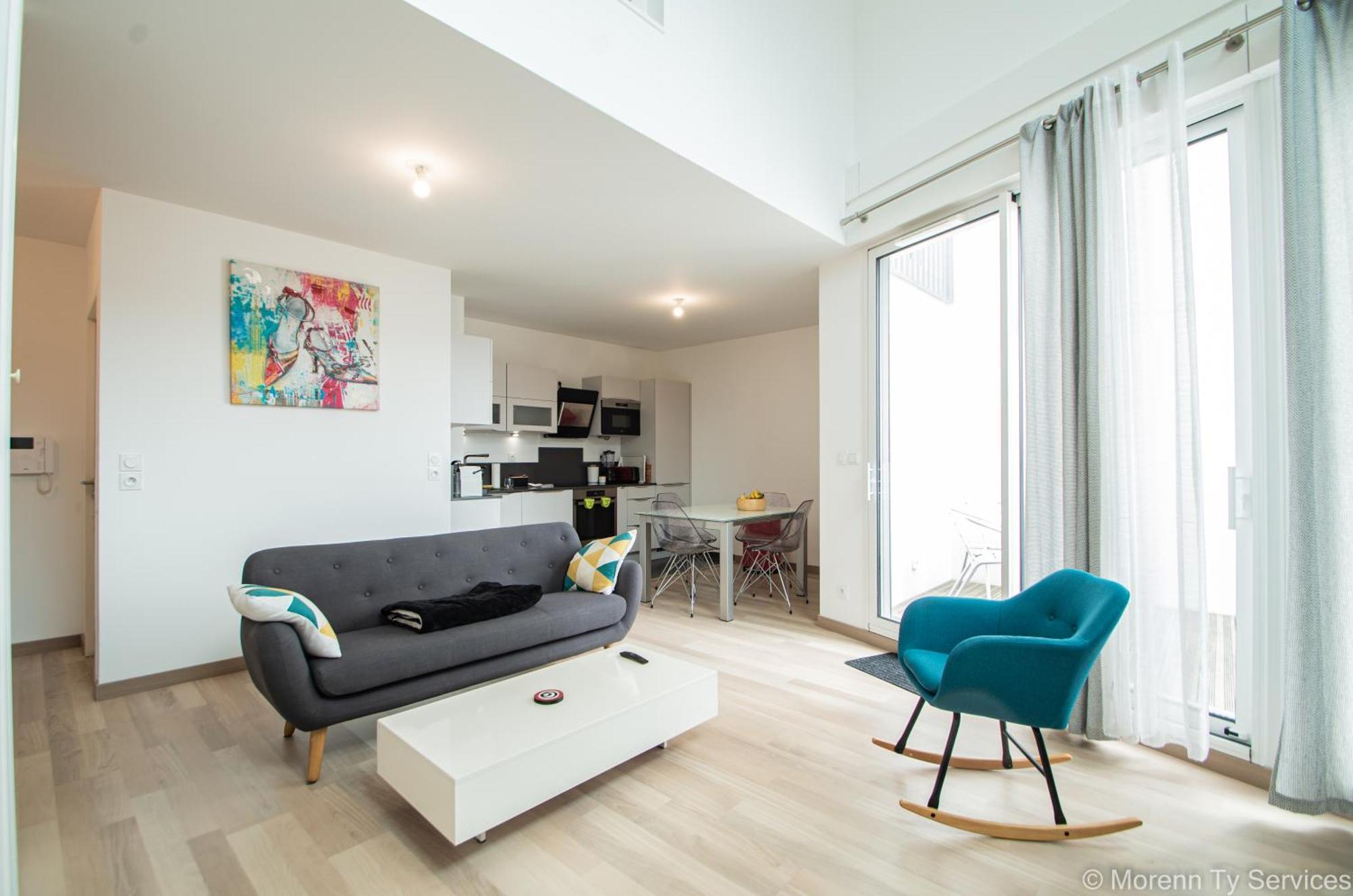 Triplex Terrasse Proche Metro - Ty Ar Mabilay Lägenhet Rennes Exteriör bild