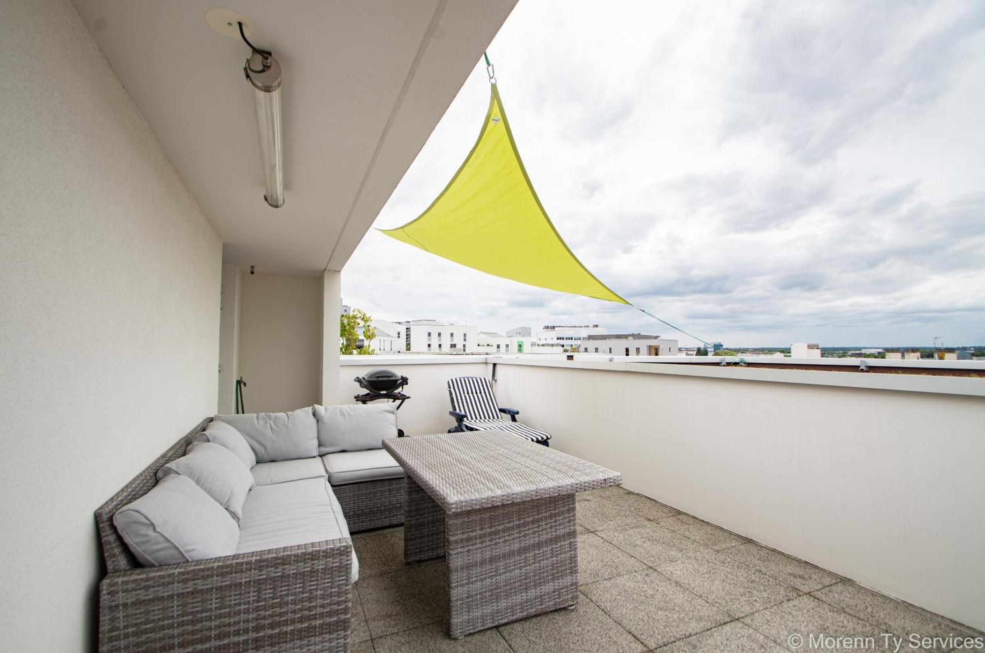 Triplex Terrasse Proche Metro - Ty Ar Mabilay Lägenhet Rennes Exteriör bild